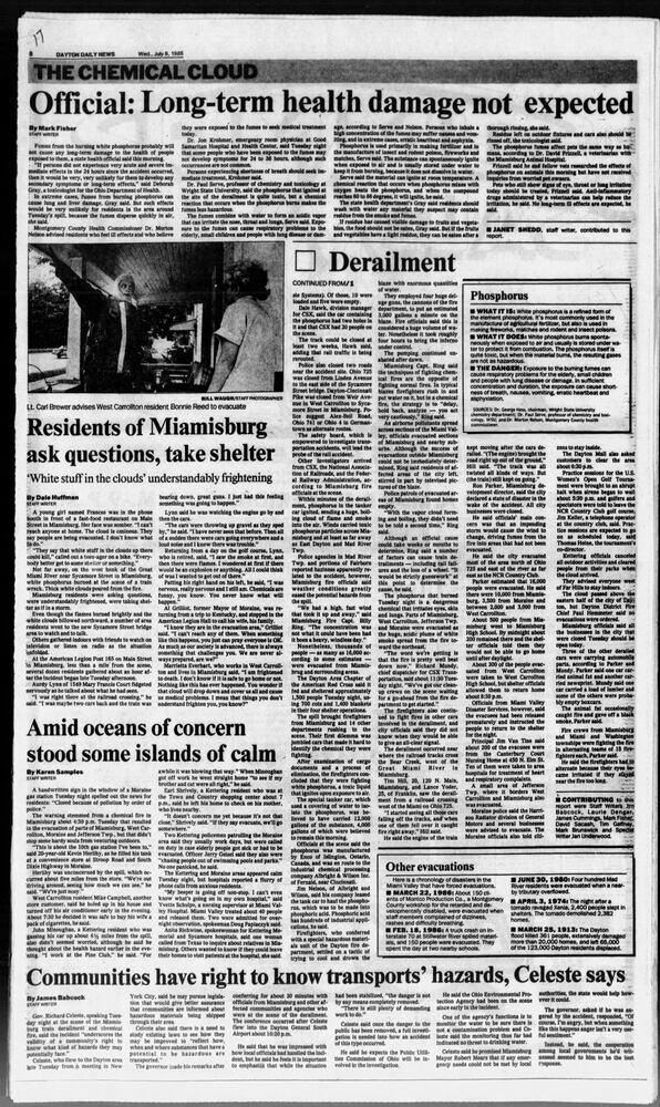 Dayton history pages