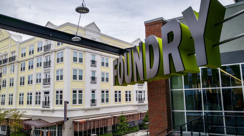 StartupCincy’s digital entrepreneurs are taking their products out of their online shopping carts and straight to the shelves of The Foundry at Liberty Center in Liberty Twp. NICK GRAHAM/STAFF