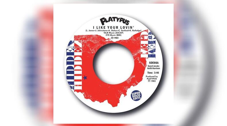 UK-based label Super Disco Edits, which releases specialty vinyl of previously unreleased R&B and funk from the late 1970s and early 1980s, offers music from Dayton funk band Platypus. CONTRIBUTED