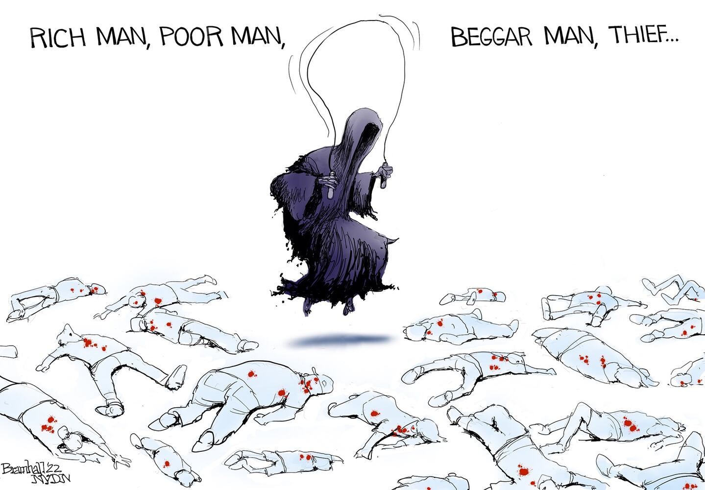 WEEK IN CARTOONS: Parade shooting, Boris Johnson and more