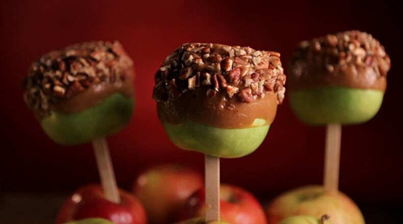 Caramel Apples. (David Carson/St. Louis Post-Dispatch/TNS)