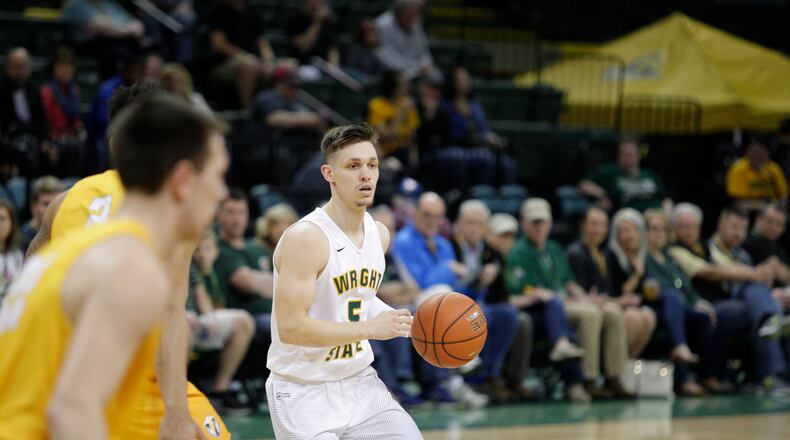 Mike La Tulip will be one of two players Wright State honors Sunday on Senior Day. TIM ZECHAR / CONTRIBUTED