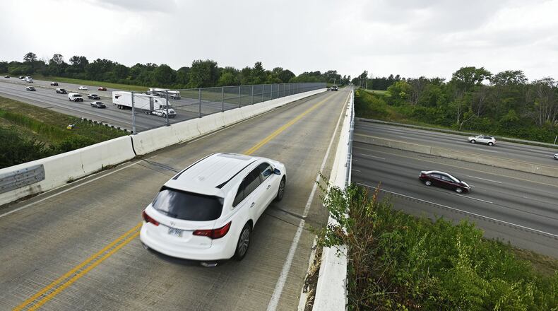 Liberty Twp. submitted a bid this fall for Amazon to bring its second North American headquarters to the township. While non-disclosure agreements prevent Liberty officials from discussing incentives or location, the township actively markets only two swaths of land large enough to accommodate the project, one of them just off Millikin Road (pictured) and the other just off Cox Road near the Liberty Interchange. STAFF FILE PHOTO