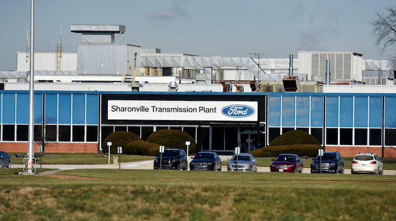 Fords Sharonville Transmission plant is hiring 100 new employees. At more than 1,600 employees, it is the city’s largest employer. NICK GRAHAM/STAFF