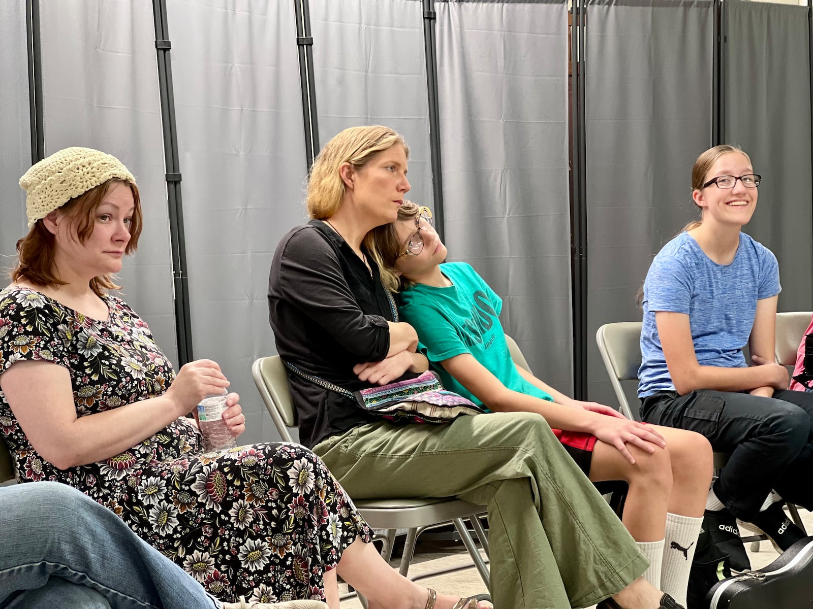 More than a dozen people attended a discussion about immigration advocacy on Sunday at East Dayton Fellowship church. The talk followed a Service of Lament, held to honor those recently detained and deported by ICE. AIMEE HANCOCK/STAFF
