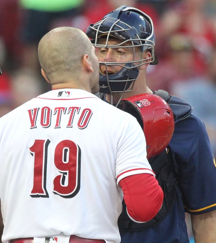 Photos: Reds lose 6-4 to the Brewers