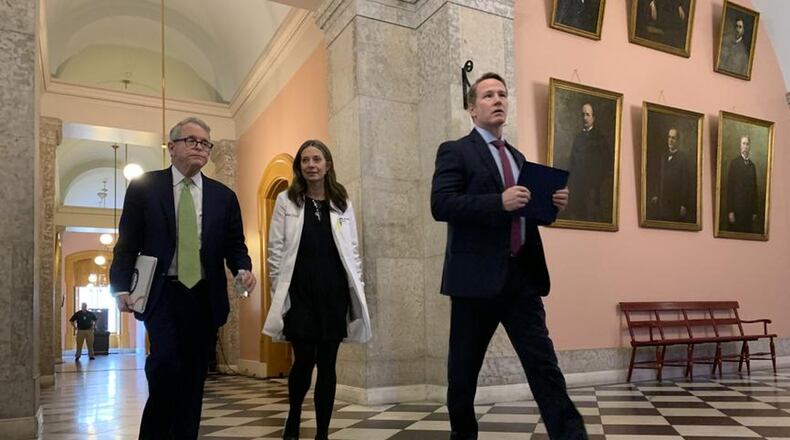 The remaining school year is now in flux, say Butler and Warren County school officials, after Ohio Governor Mike DeWine this week extended state orders to keep all public and private schools closed until May 1 rather than the previous April 6 resumption date. (File Photo/Journal-News)