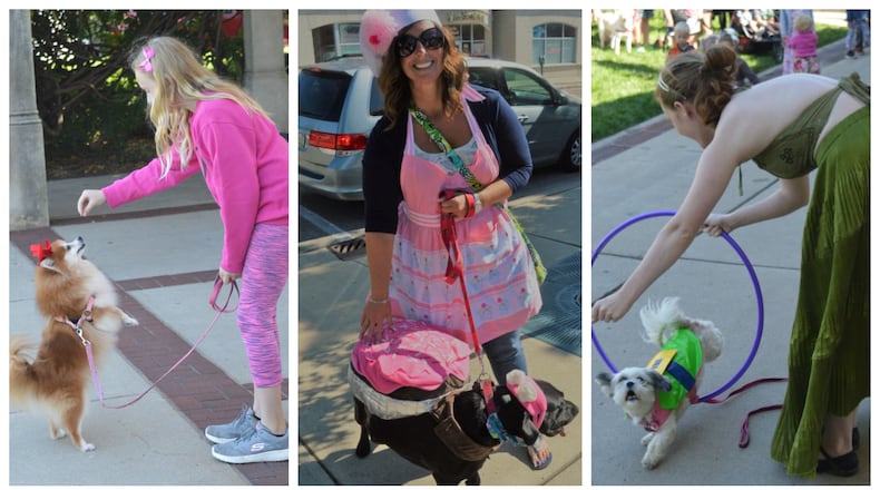 Oxford’s annual Dog Days Sidewalk Sale also featured a Puppy Parade and contests for Best Costume and Best Trick. CONTRIBUTED/BOB RATTERMAN