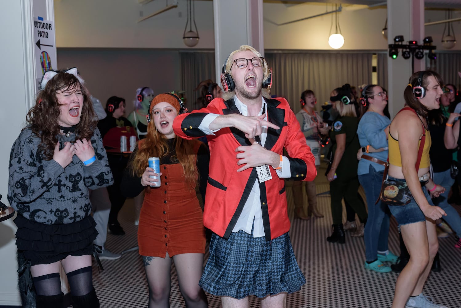 PHOTOS: Dayton’s 5th annual Spooky Silent Disco at the Dayton Arcade