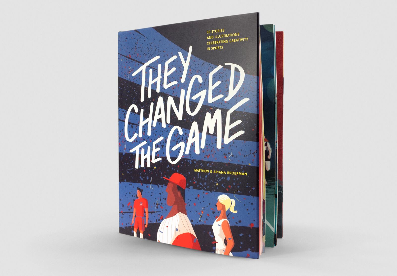 "They Changed the Game," a book by Ariana and Matthew Broerman, celebrates the sports figures who changed the game, society, and the world.  CONTRIBUTED PHOTO