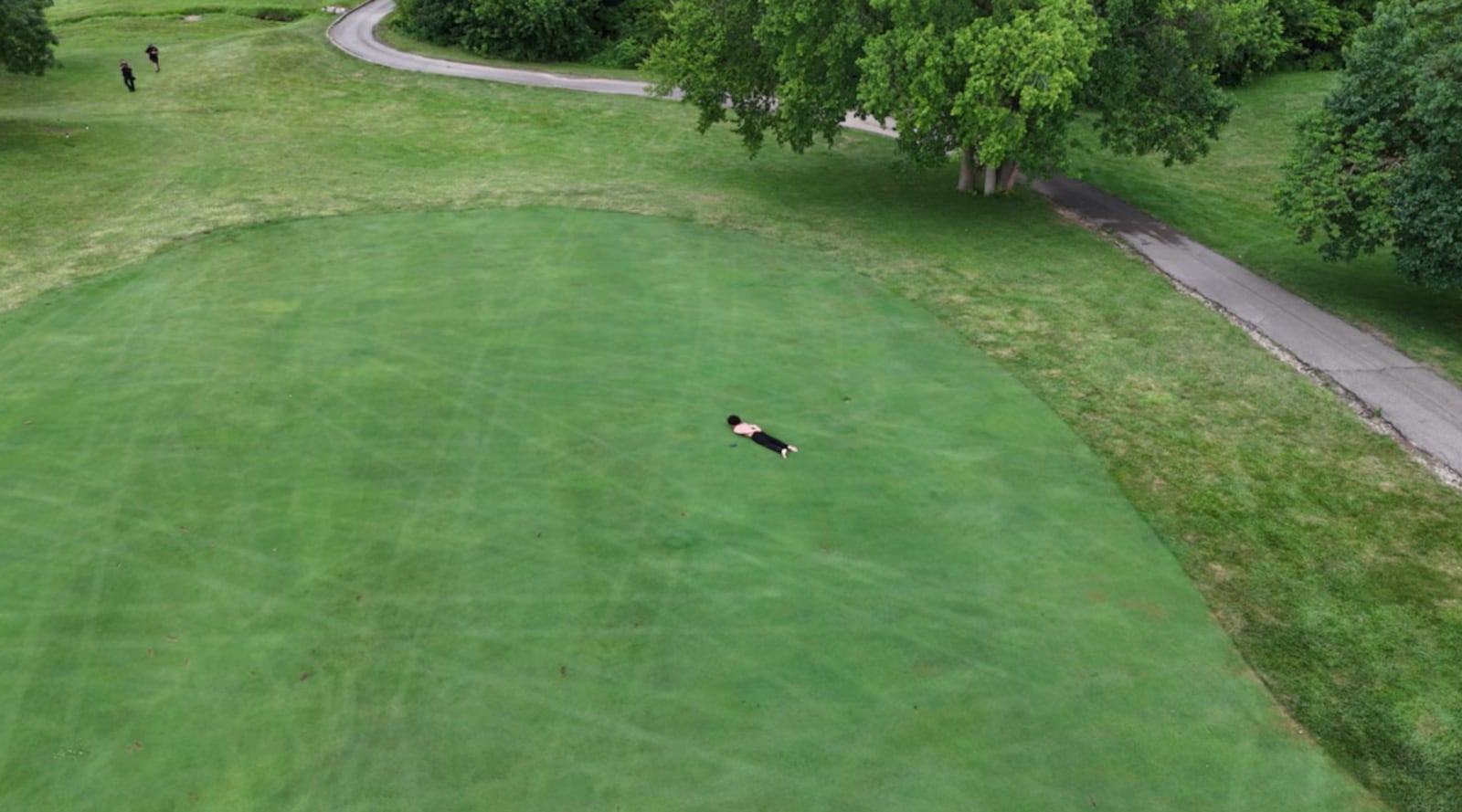A 17-year-old boy was arrested Monday at Pipestone Golf Course after he reportedly shot an 18-year-old woman in the leg on Jessi Lane. He was taken into custody without incident and the woman was transported to the hospital with non-life-threatening injuries. Photo courtesy Miamisburg Police Department.