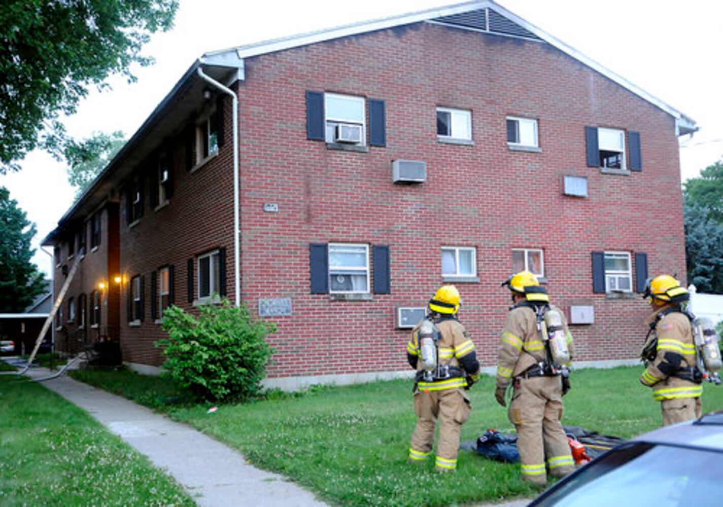 Snow Hill Manor apartment complex fire