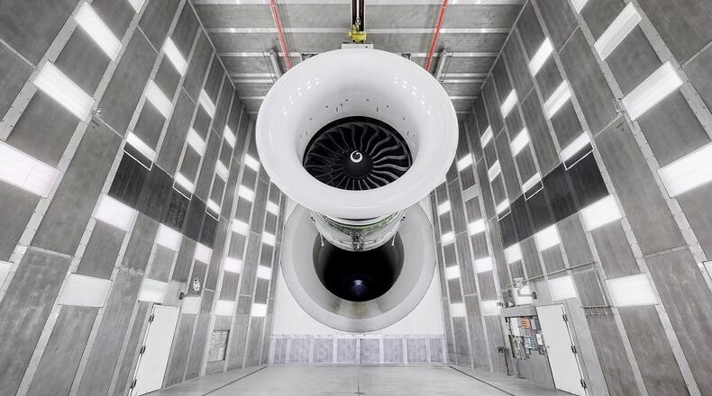 Launched in 1990, the GE90 engine is GE Aerospace’s first engine in the 100,000 pound thrust class and became what GE called "the most technologically advanced commercial turbofan engine in 25 years." Contributed