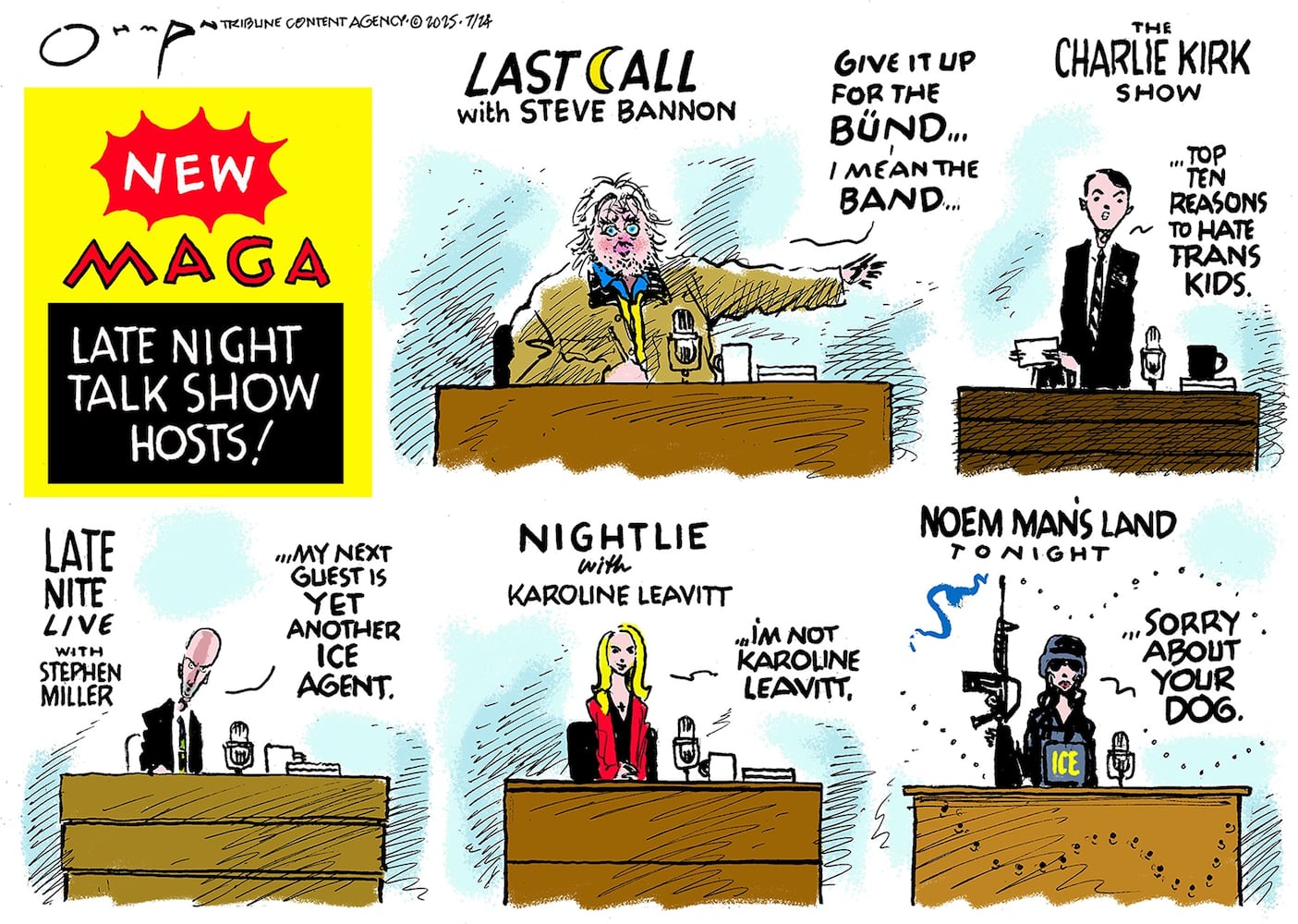 CARTOONS: Jack Ohman, July 26, 2025