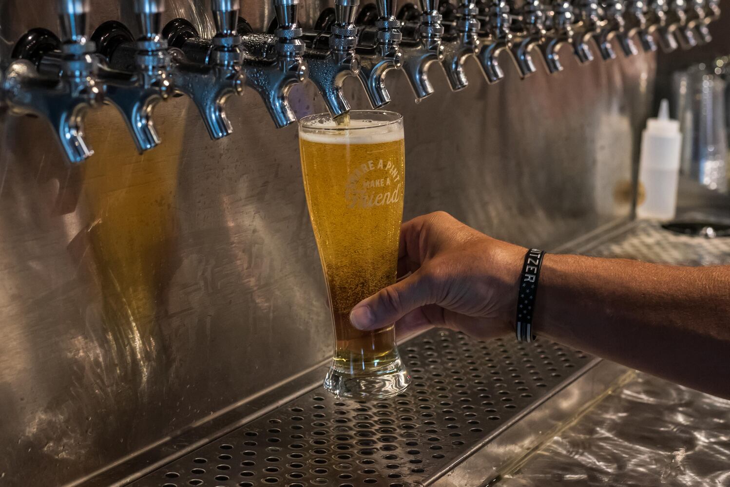 PHOTOS: Did we spot you at the grand opening of the new Warped Wing Brewery & Smokery in Huber Heights?