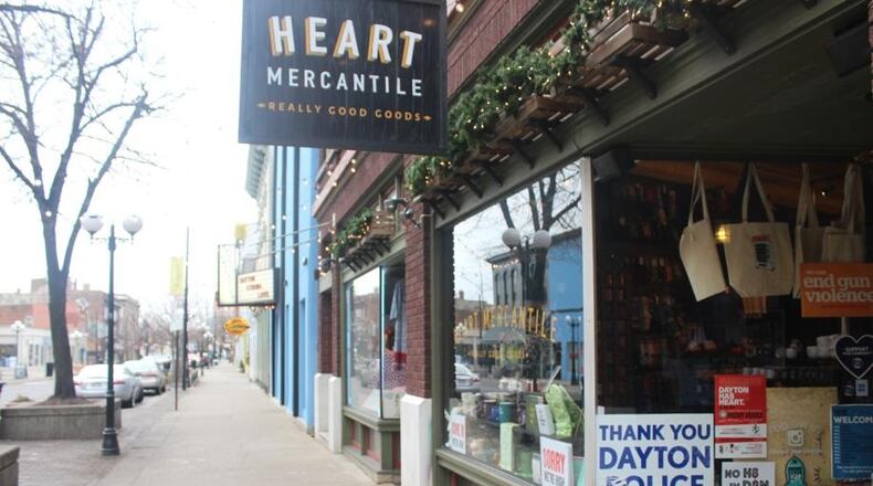 “Small Business Saturday is our single best day of the year. We hope people can come out and support,” said Carly Short co-owner of Heart Mercantile. AMELIA ROBINSON / STAFF FILE