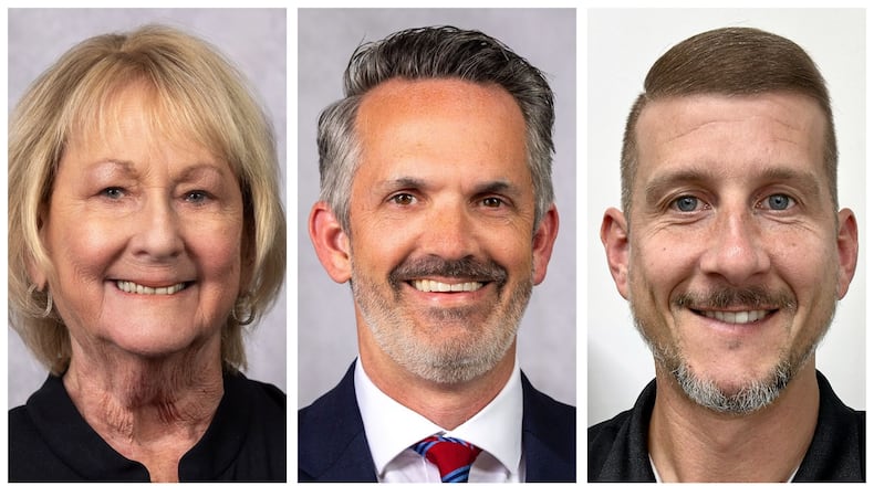 Incumbents Sharon Lowry and Scott Paulson and newcomer Luke Trubee are running for two spots on the Washington Twp. Board of Trustees.