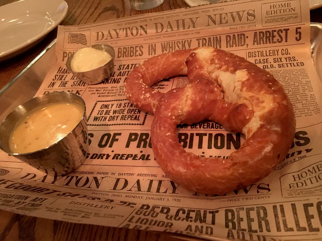 Mudlick Tap House's food