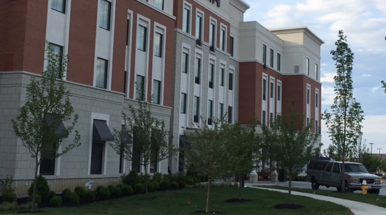 The Staybridge Suites at Austin Landing is expected to open by the end of May. NICK BLIZZARD/STAFF