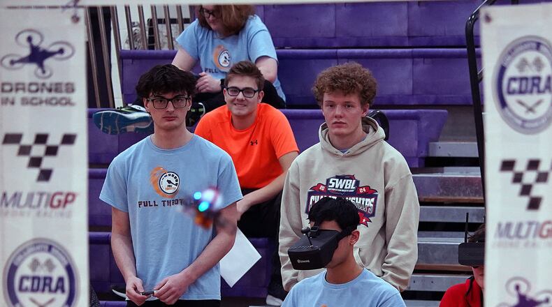 Bellbrook High School's drones team won its fourth consecutive national championship as "Full Throttle" takes home the Best Overall title in Houston, Texas last month. CONTRIBUTED