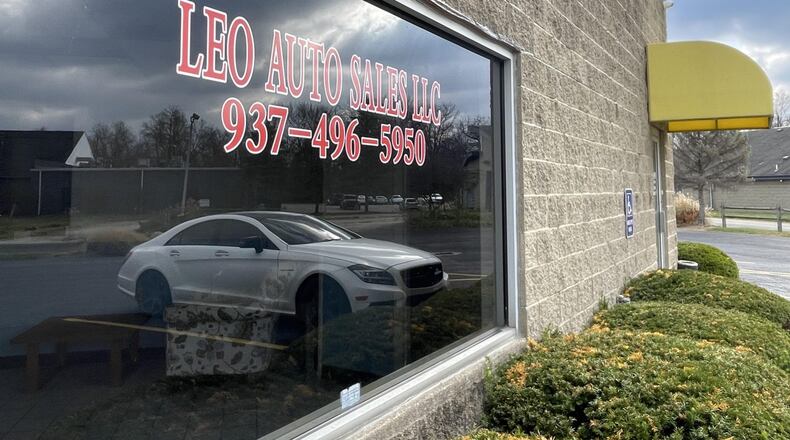 Leo Auto Sales in Huber Heights held its grand opening event on Saturday. CONTRIBUTED
