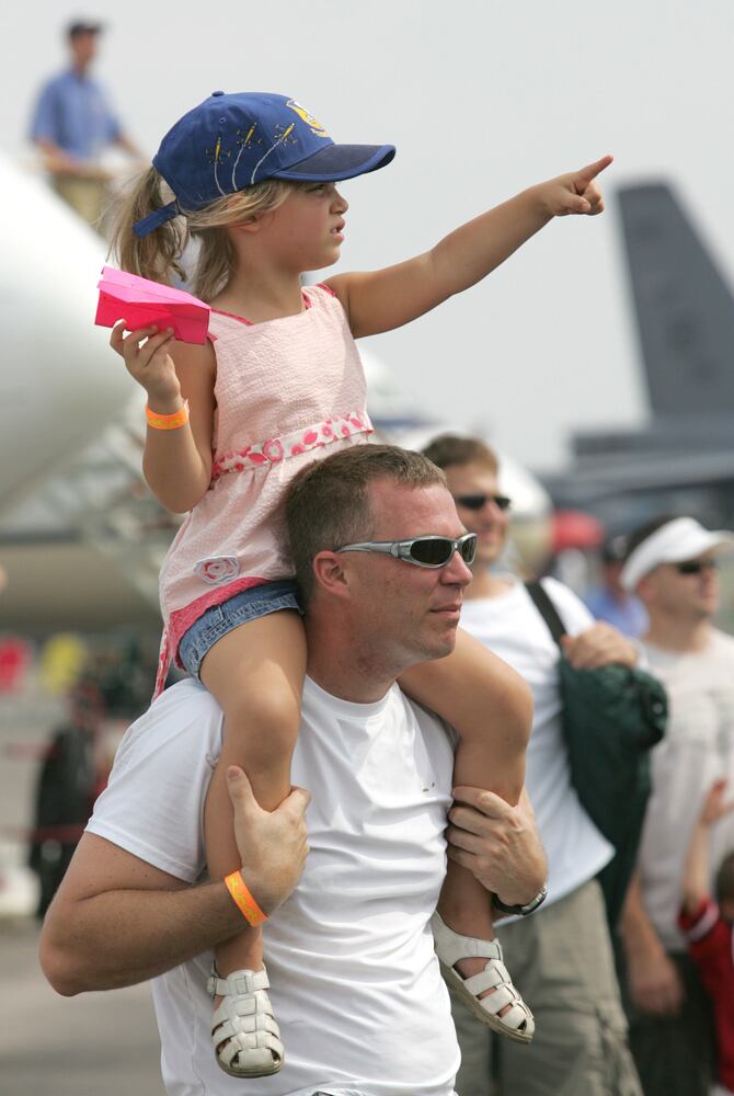 Dayton air show through the years