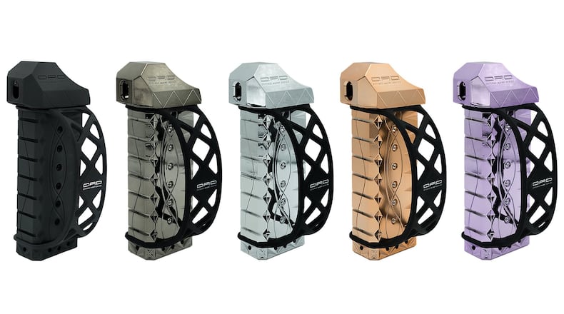 The D.A.D. defense alert device from Tigerlight fits in a purse, computer bag or the palm of your hand while taking a nighttime run or any other situation you feel it’s needed. (Tigerlight)