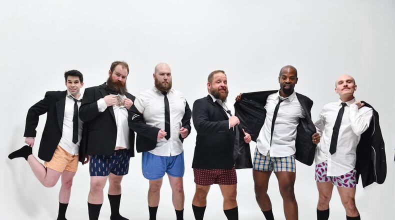 TheatreLab Dayton presents "The Full Monty" April 18-19 at the Dayton Convention Center. Photo by Mackensie King