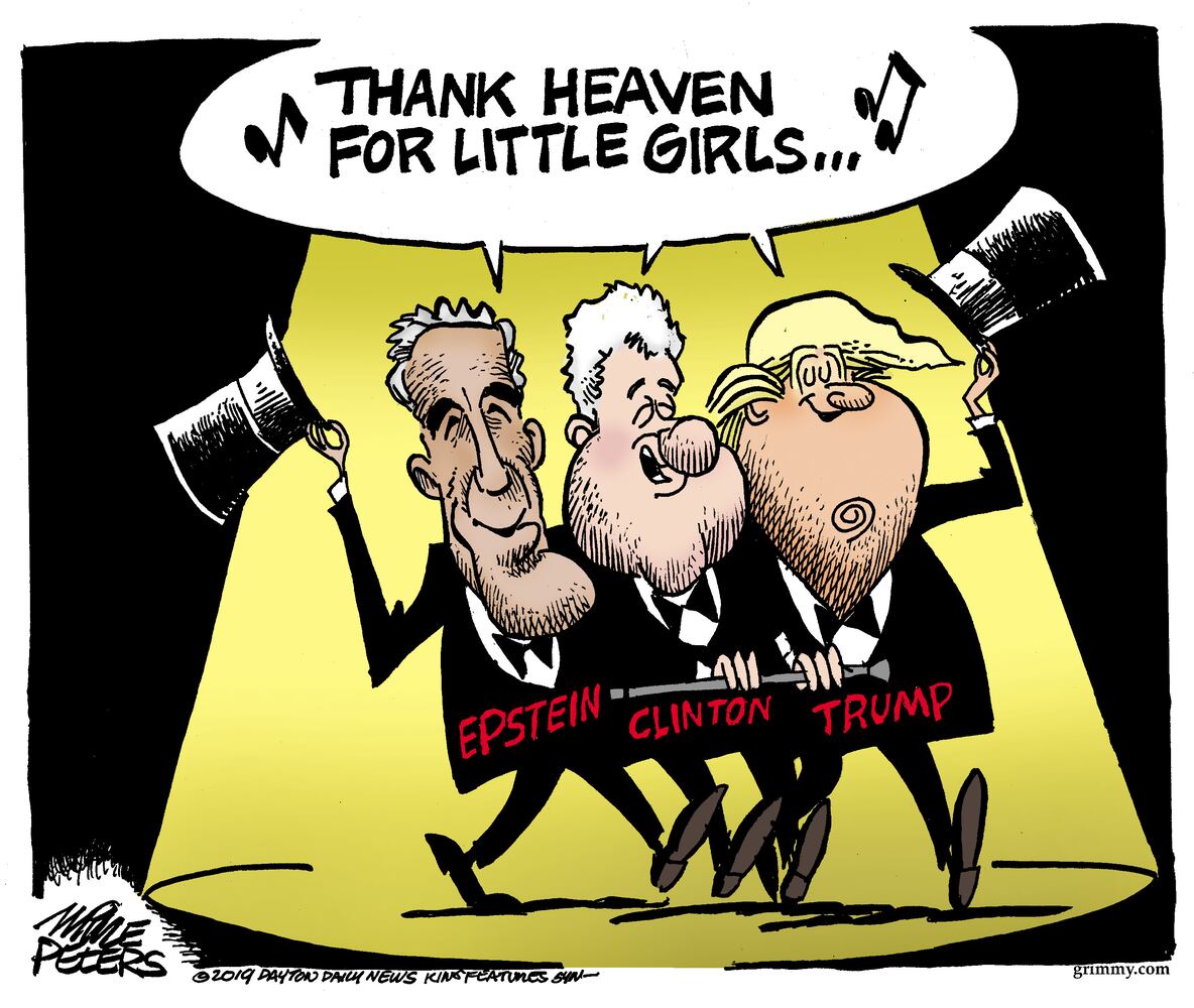 2019: The best of Pulitzer Prize winner Mike Peters political cartoons