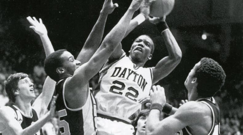 University of Dayton basketball legend Roosevelt Chapman. Chapman led the Flyers to the Elite Eight in the 1984 NCAA Tournament. FILE PHOTO