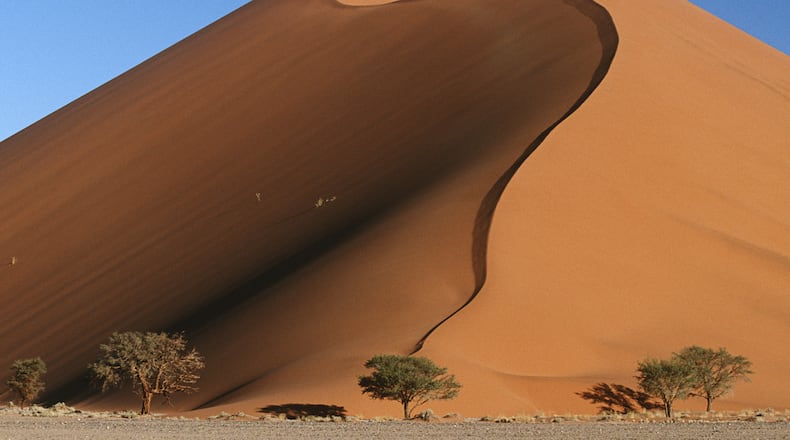 One of Namibia's famed sand dunes. (Dreamstime)