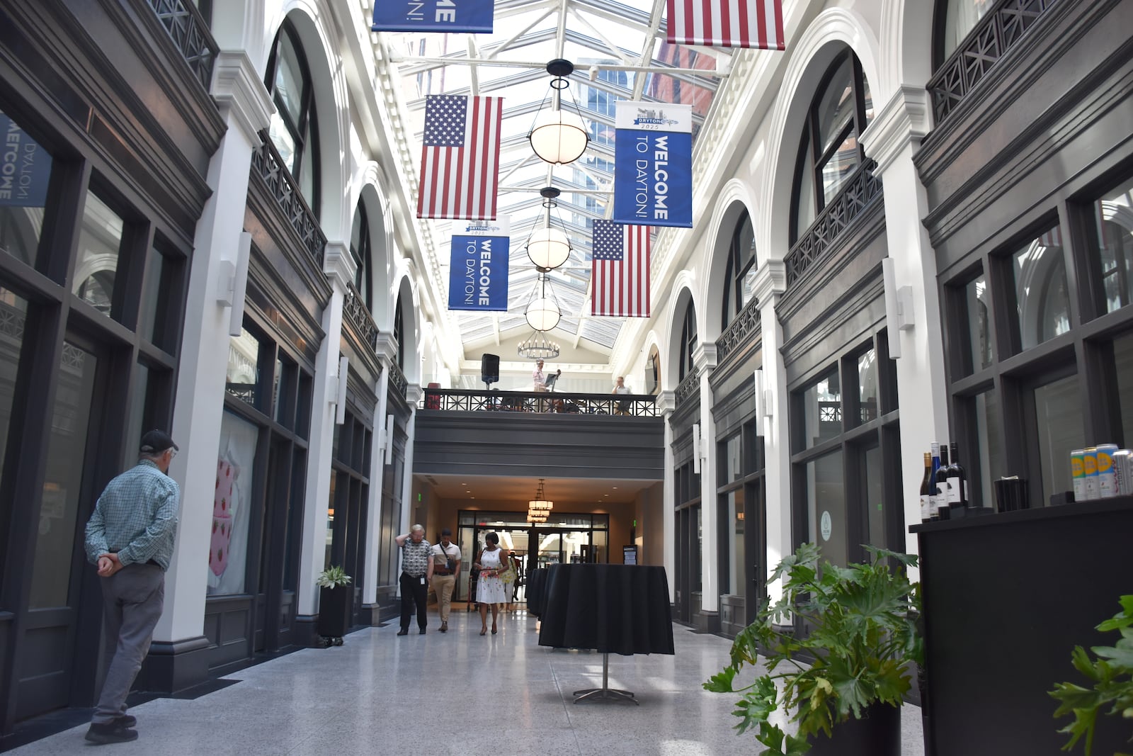 The second and final phase of the Dayton Arcade rehab project is finished. A ribbon-cutting event was held July 24, 2025 to celebrate this milestone. CORNELIUS FROLIK / STAFF