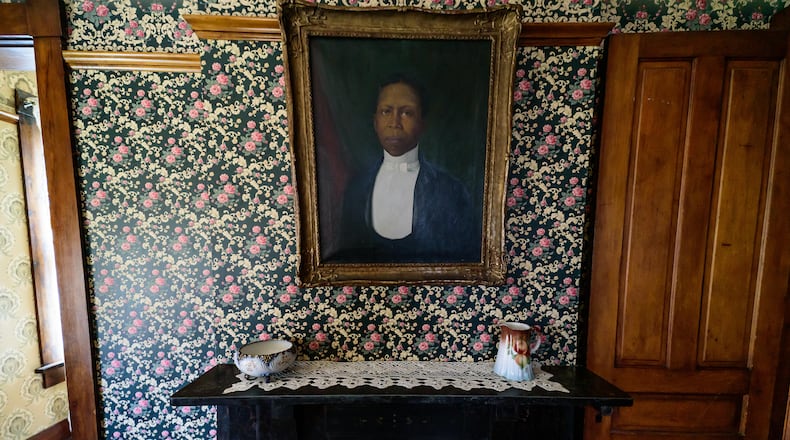 Step inside the home of revered American poet and author Paul Laurence Dunbar, located at 219 N. Paul Laurence Dunbar St. in West Dayton. Built in 1887-1888, the house was purchased by Dunbar’s mother Matilda in 1904. Dunbar is generally recognized as the first African American to achieve fame for his literary accomplishments as well as support himself financially through his writing. He passed away in the house on Feb. 9, 1906 from tuberculosis at the age of 33. Matilda maintained Paul’s library and study to look as they did in 1906 until her death on Feb. 24, 1934. The Ohio State Archaeological and Historical Society (now Ohio History Connection) acquired the house and opened it as a museum in 1938. The Paul Laurence Dunbar State Memorial became part of the Dayton Aviation Heritage National Historical Park in 1992. TOM GILLIAM / CONTRIBUTING PHOTOGRAPHER