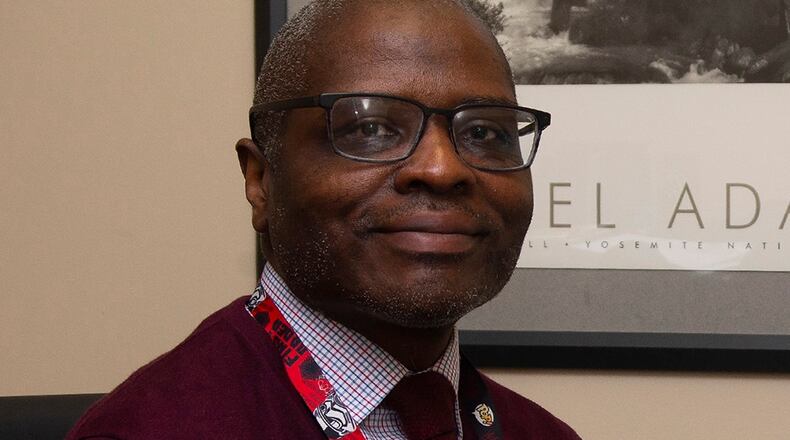 Victor Bailey, community readiness consultant at the Airman & Family Readiness Center, was the guest speaker on a ZoomGov presentation Feb. 15. U.S. AIR FORCE PHOTO/R.J. ORIEZ