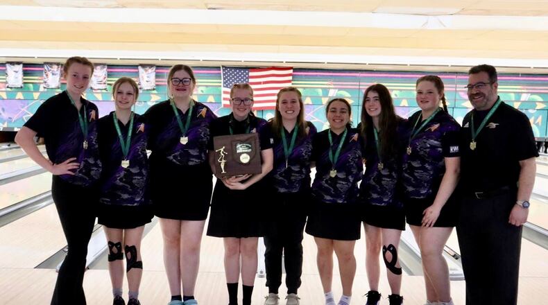 The Butler girls will compete at the Division I girls state bowling tournament Friday - contributed