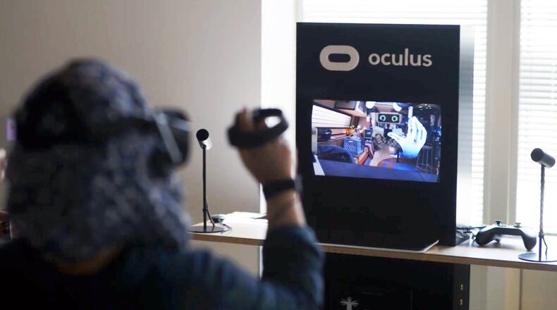 Facebook-owned Oculus wants game makers to buy into the future of virtual reality, but for some developers, creating content for a smaller audience is also a gamble. (Oculus)