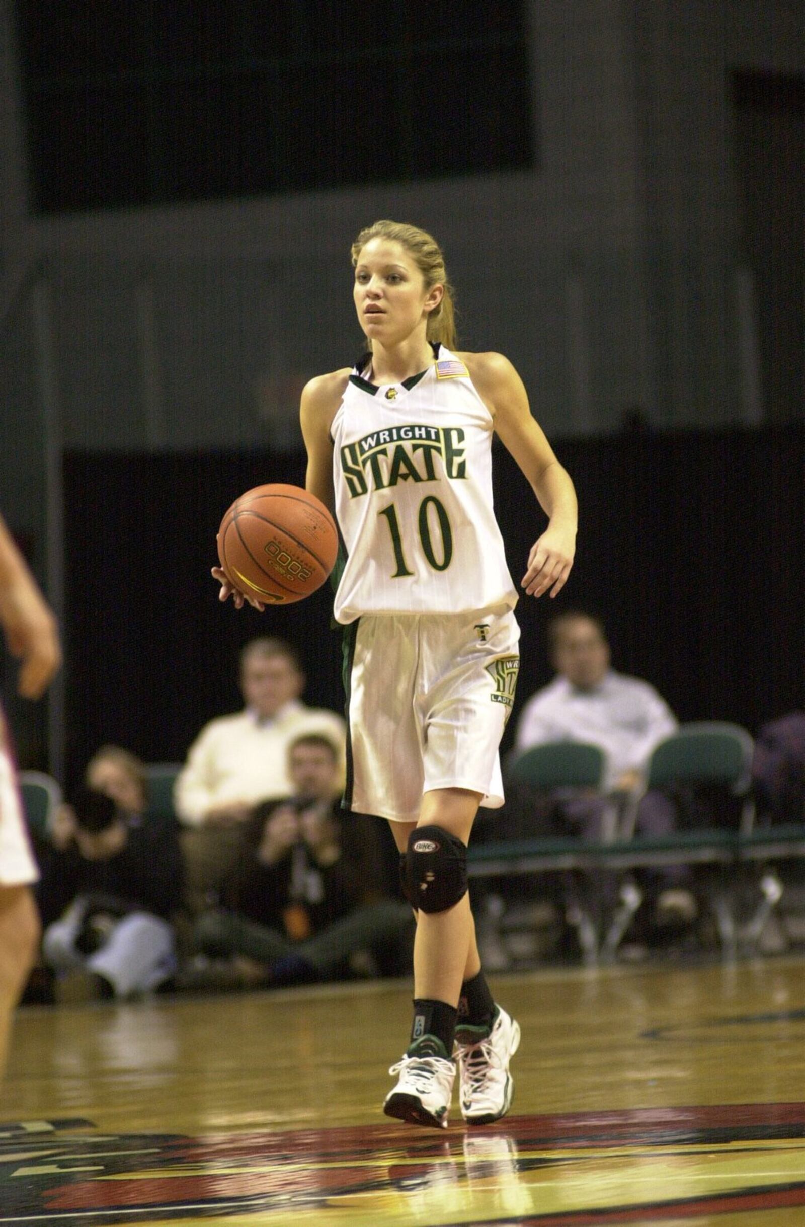 In 2003, Tiffany Webb led Wright State to a win over Wisconsin-Green Bay, one of the program’s four in 62 tries to date. FILE
