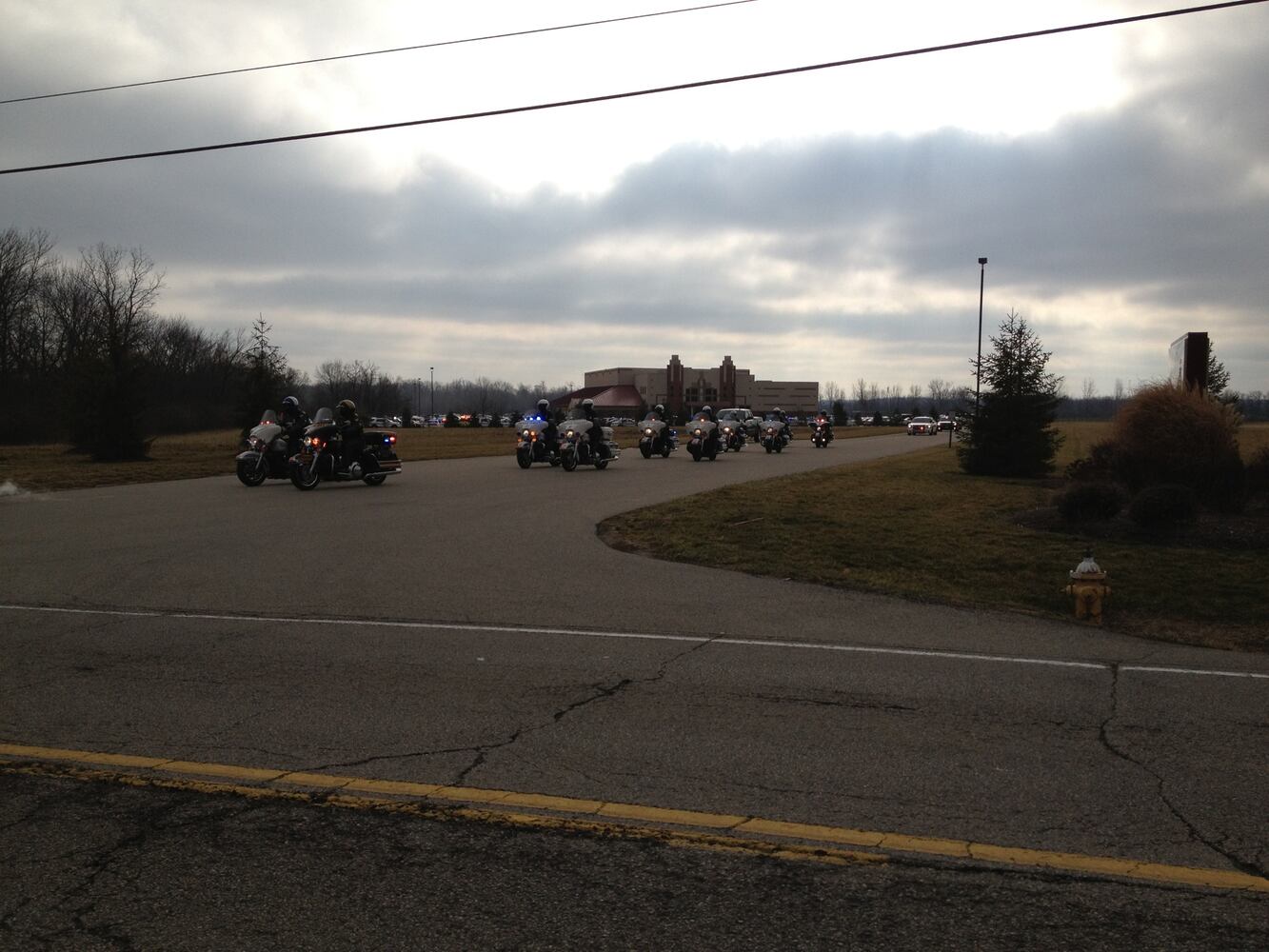 Officer Yaney funeral service