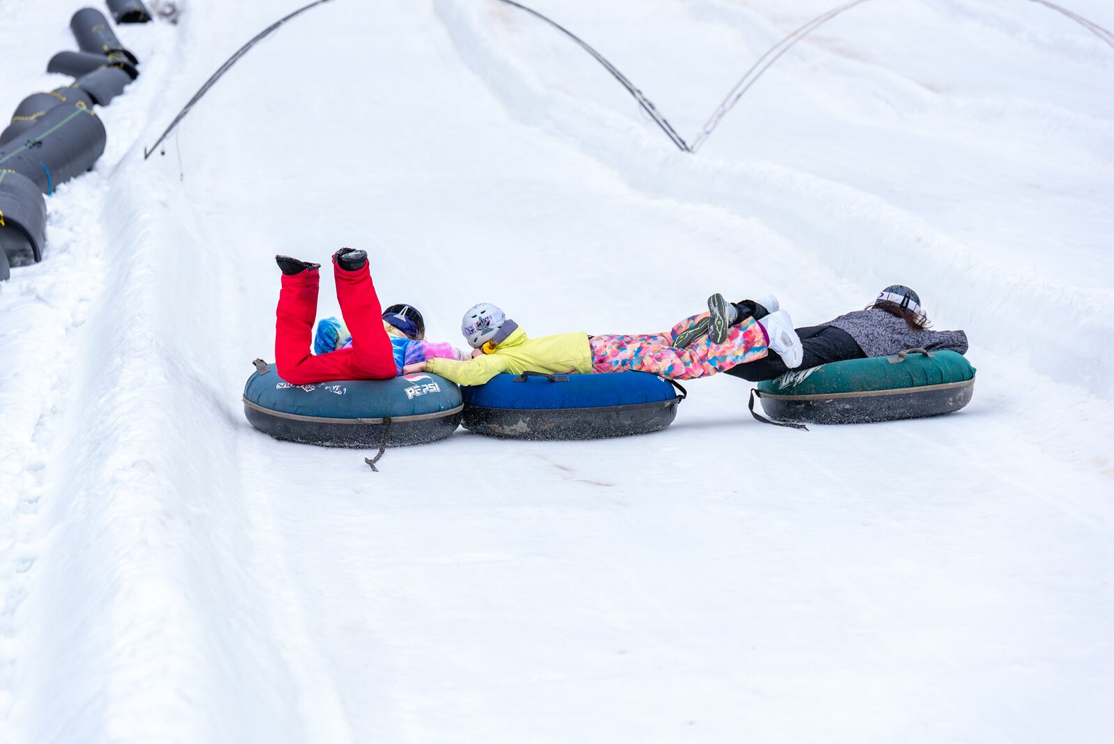 On Feb. 22 and 23, Snow Trails in Mansfield will be hosting its wildly popular Carnival event. Special activities include bobsled tubing. NATE WOLLESON/CONTRIBUTED