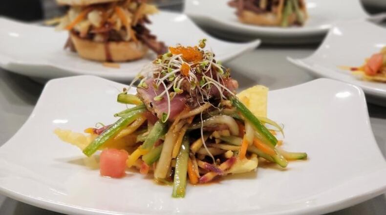 The Miami Valley Restaurant Association’s Winter Restaurant Week will be held Jan. 22-29. This celebration of local dishes includes Loose Ends Brewing's Ahi Tuna (pictured). CONTRIBUTED