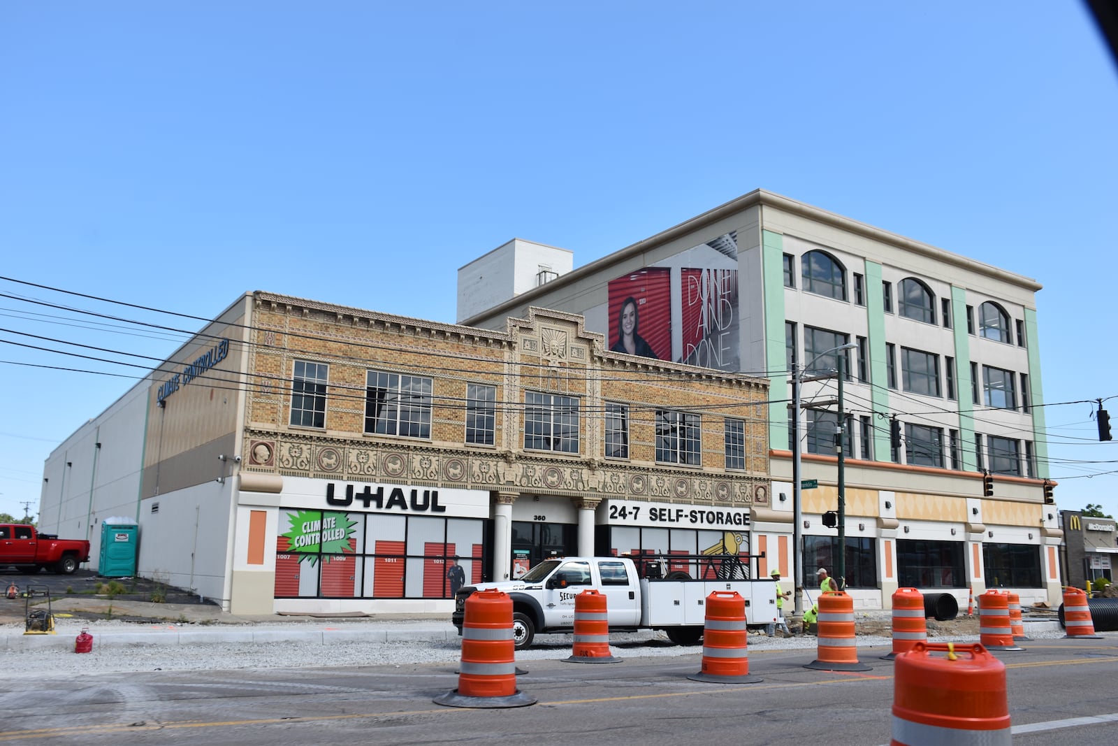 A U-Haul self-storage facility on South Main Street in downtown Dayton. CORNELIUS FROLIK / STAFF