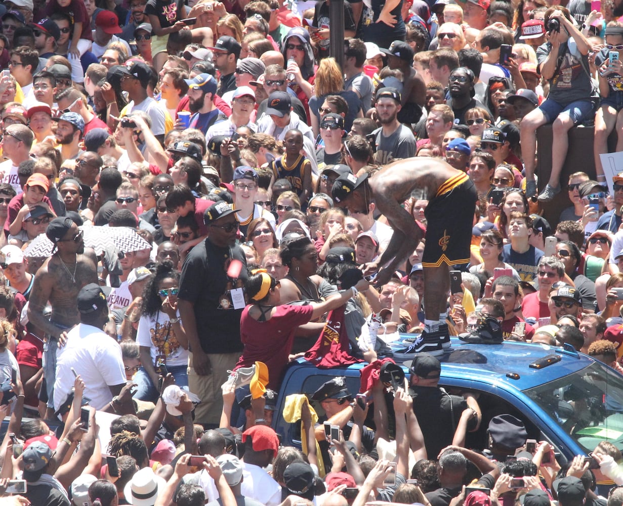 Cleveland Cavaliers parade