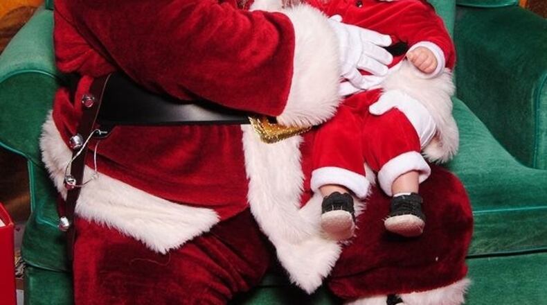 Most of the year, Mark DaGrossa is known as the owner/partners of Folio Designhaus and co-host of the Gem City Podcast. But come the holidays, and DaGrossa is most often seen making local kids smile as Santa Claus. CONTRIBUTED PHOTO