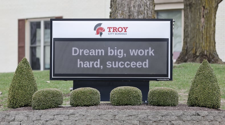 Troy City Schools is seeking renewal of a 5.8-mills, five-year tax levy. Voters first approved the levy in 1996. BRYANT BILLING / STAFF