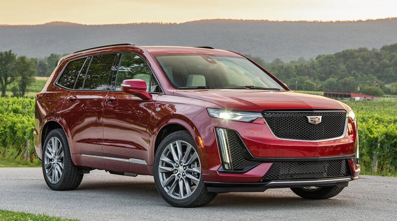 The 2020 XT6 is Cadillac’s all-new three-row crossover. Cadillac photo