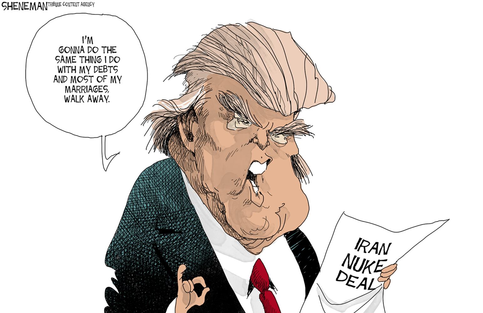 Week in cartoons: The Iran deal, Rudy Giuliani and more
