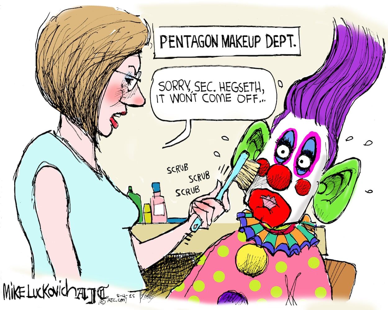 CARTOONS: Mike Luckovich, May 11, 2025