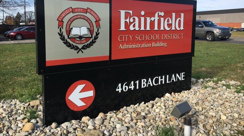 According to statement released on social media by officials at Fairfield Schools, a student tipped off school staffers that a classmate was in possession of knives. The student suspect was later arrested and escorted from school.(File Photo/Journal-News)