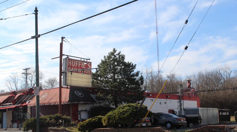 Huffies Bar-B-Que on McArthur Avenue in West Dayton. CORNELIUS FROLIK / STAFF
