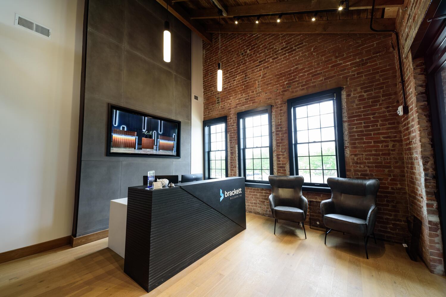 PHOTOS: A look inside the completed Brackett Builders headquarters at Madison on First in downtown Dayton